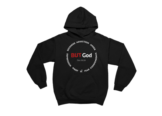 Wrighteous Wear Hoodie Black / S But God Christian Hoodie