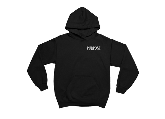 Wrighteous Wear Hoodie S / Black God Has a Purpose Christian hoodie